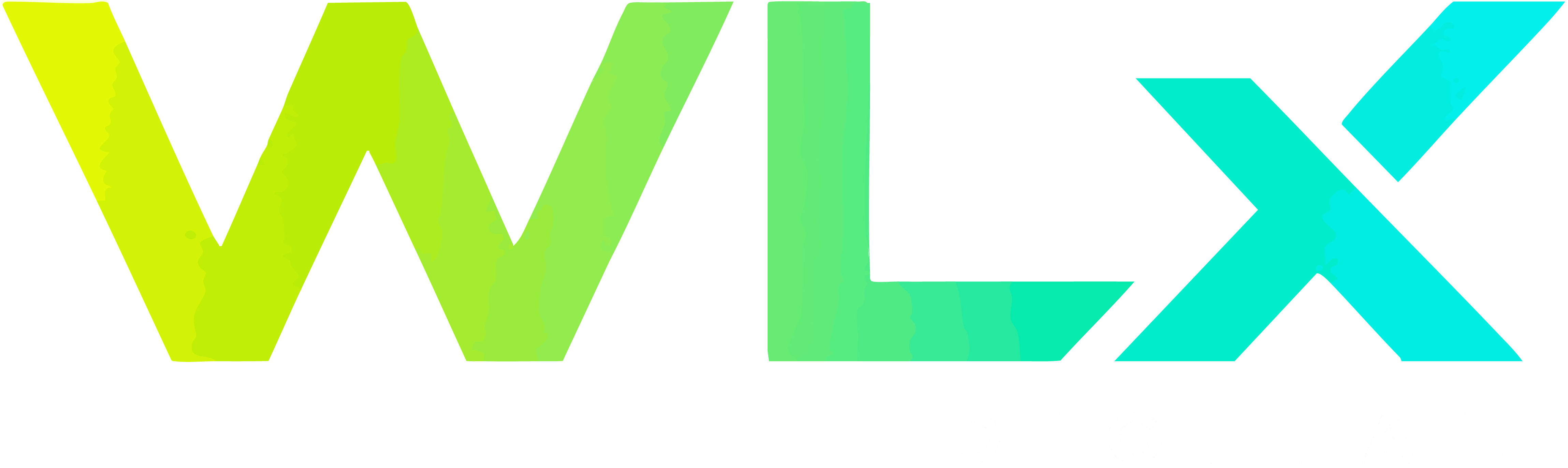 WLX Digital Logo White